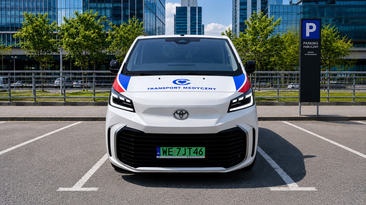 Toyota przekazuje elektrycznego PROACE Verso Centrum Zdrowia Dziecka