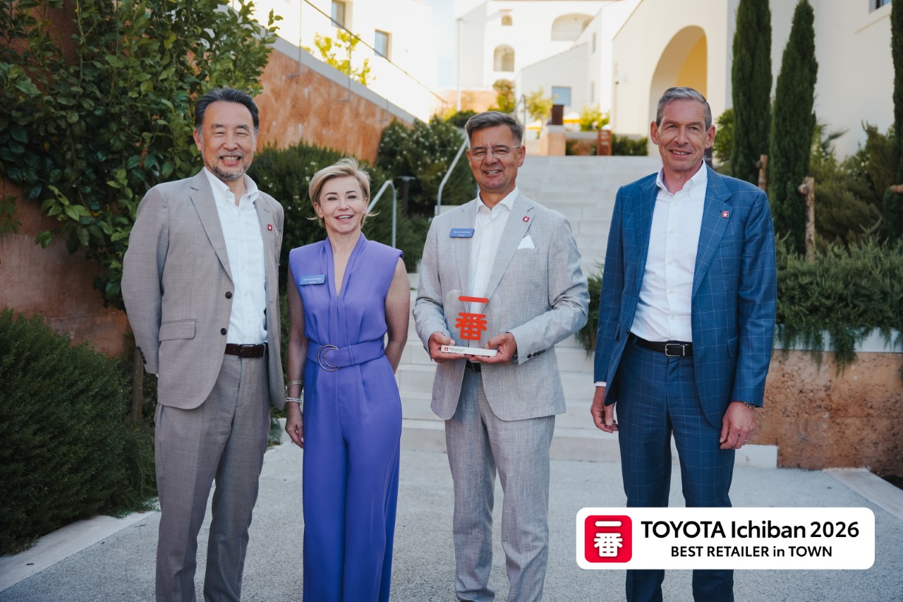 Toyota nagrodziła najlepszych europejskich dealerów podczas gali Ichiban 2026