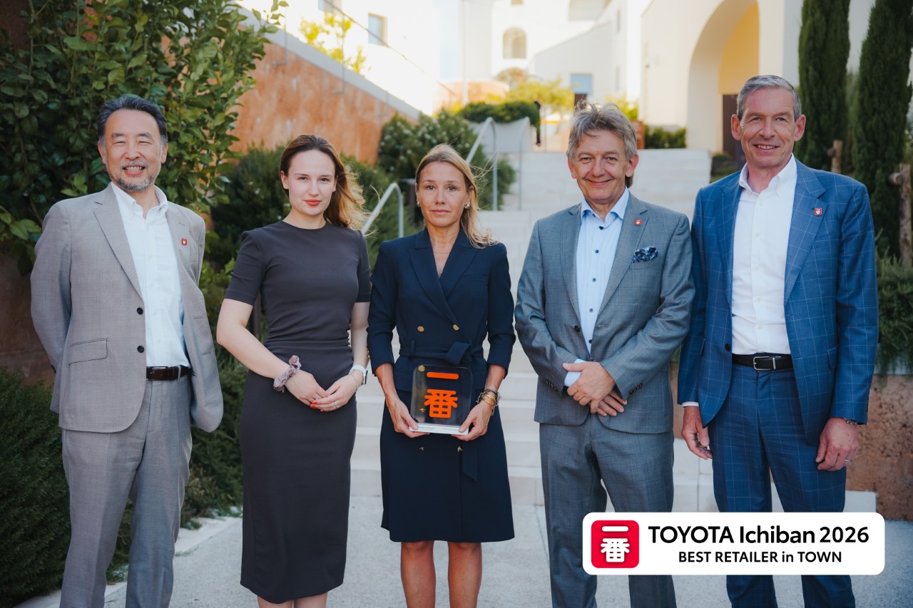 Toyota nagrodziła najlepszych europejskich dealerów podczas gali Ichiban 2026