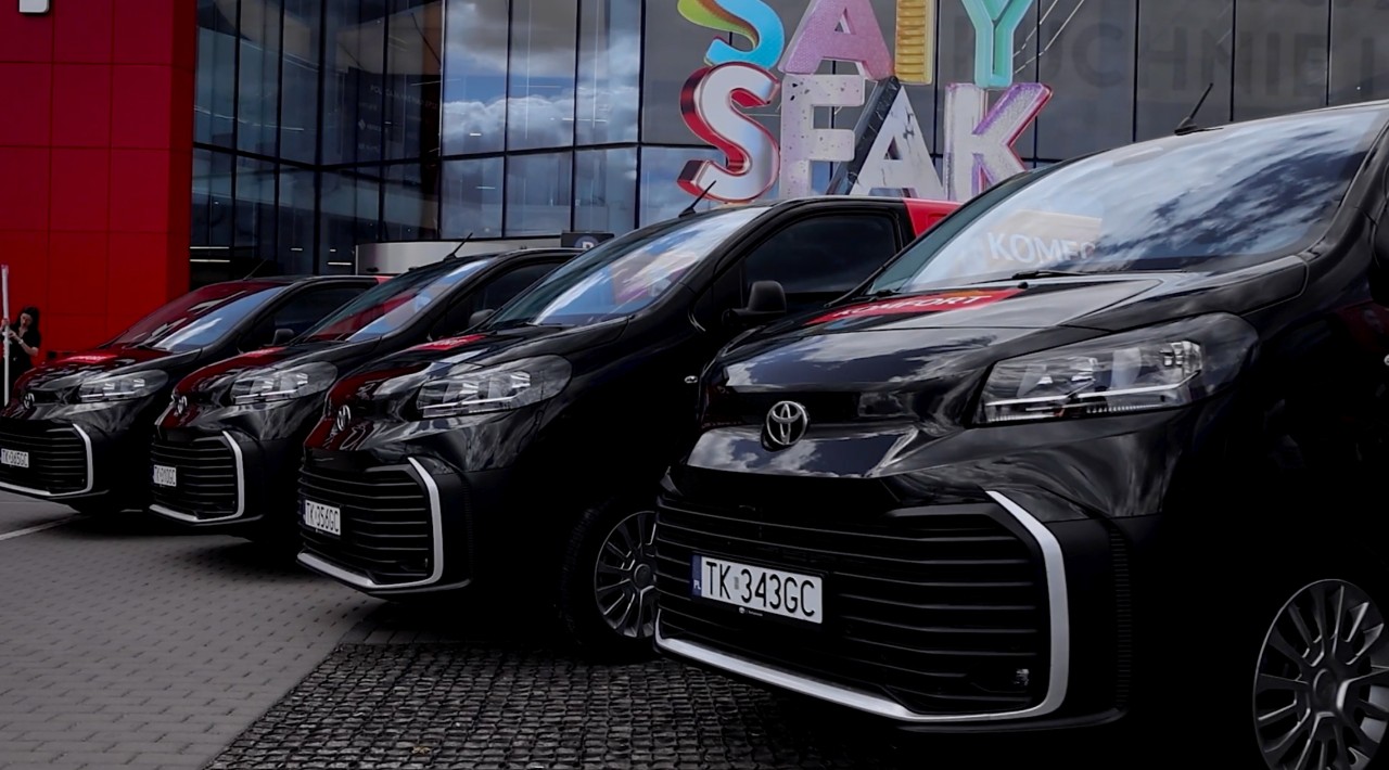 20 Toyot z rodziny PROACE we flocie Komfort S.A.