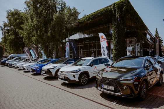 50 samochodów Toyoty i Lexusa we flocie 4. Tour de Pologne Women i 83. Tour de Pologne UCI World Tour