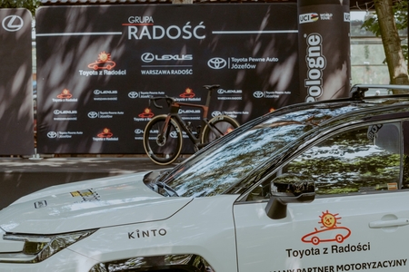 50 samochodów Toyoty i Lexusa we flocie 4. Tour de Pologne Women i 83. Tour de Pologne UCI World Tour