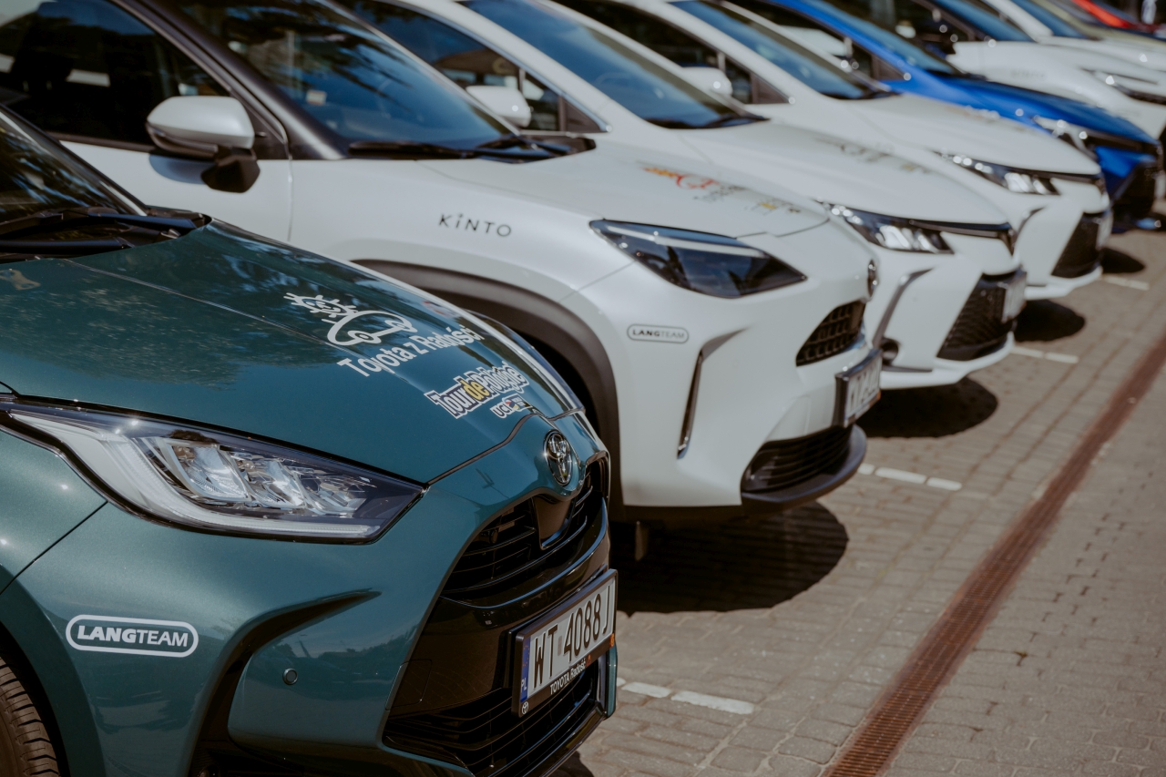 50 samochodów Toyoty i Lexusa we flocie 4. Tour de Pologne Women i 83. Tour de Pologne UCI World Tour
