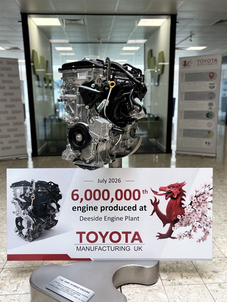 Fabryka Toyoty w Wielkiej Brytanii wyprodukowała sześć milionów silników