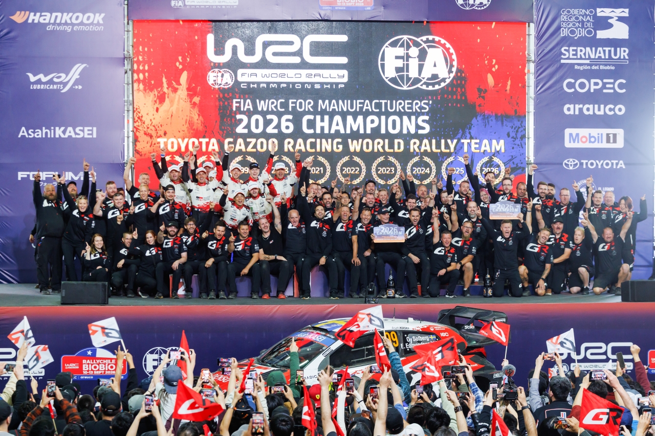 Toyota mistrzem świata producentów WRC 2026. Szósty tytuł z rzędu i dublet w Rajdzie Chile