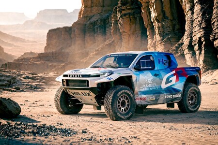 GAZOO Racing przedstawia oficjalnych partnerów projektu wodorowego Hiluxa w Rajdzie Dakar 2027