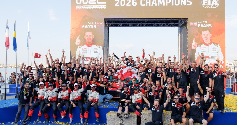 Evans i Martin mistrzami świata WRC 2026. TOYOTA GAZOO Racing z potrójną koroną