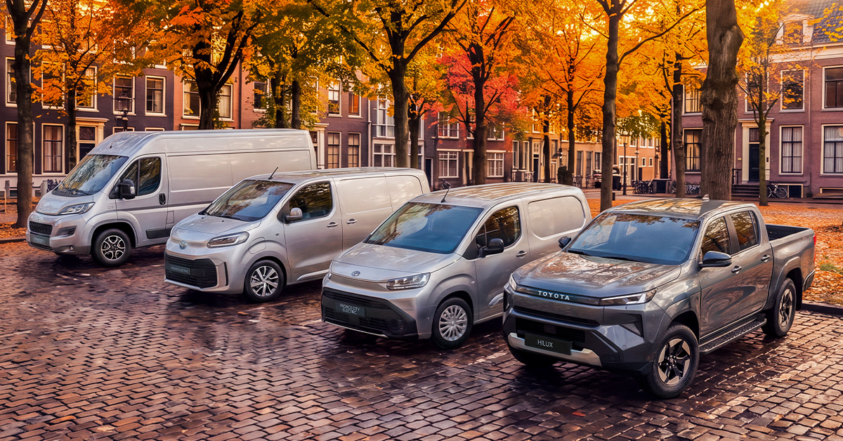 Miesiąc aut dostawczych w salonach Toyoty i stacjach Toyota Professional. Start wyprzedaży rocznika 2026