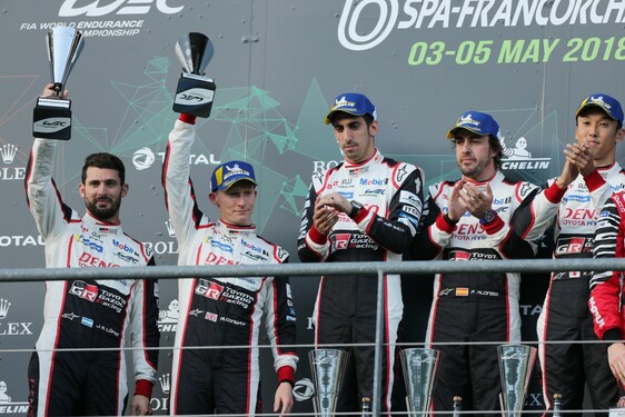 Podwójne zwycięstwo Toyoty w Spa-Francorchamps