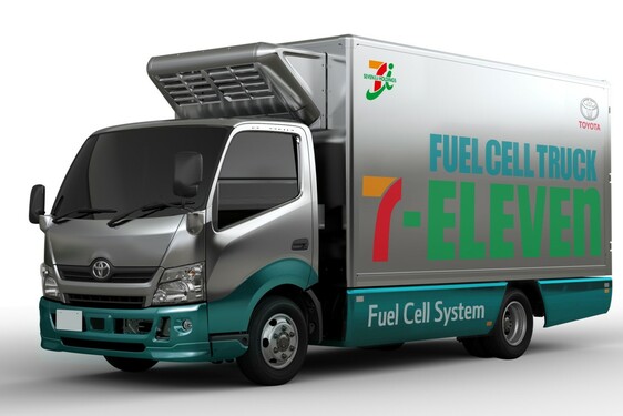 Technologia wodorowa Toyoty w japońskiej sieci sklepów Seven-Eleven