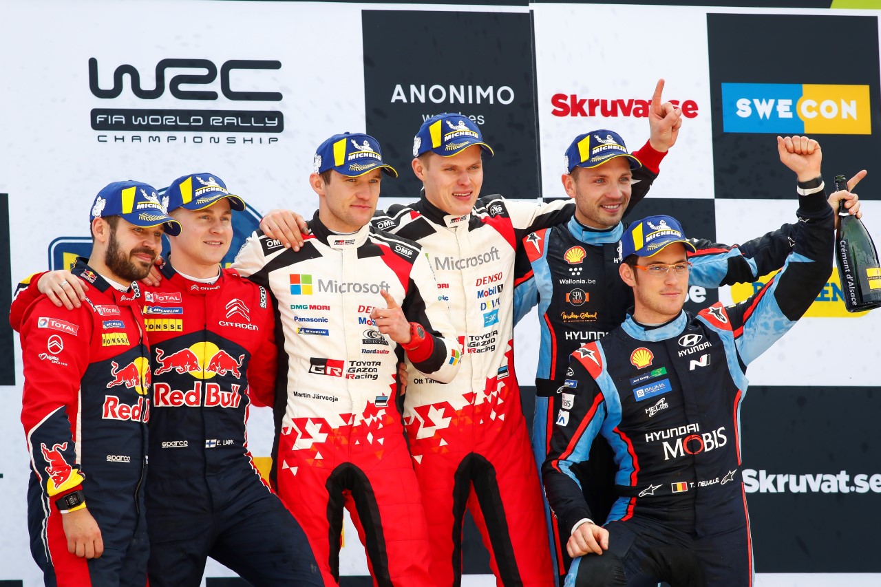 Toyota Yaris WRC triumfovala vo Švédskej rely