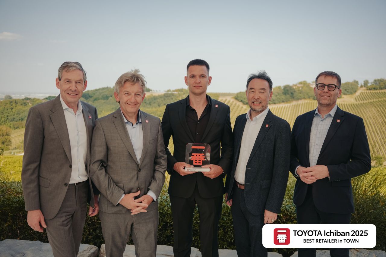 Spoločnosť Toyota ocenila najlepších európskych predajcov – na Slovensku je jednotkou autosalón AUTOKLUB, a.s. z Popradu