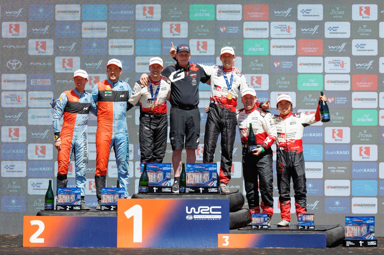 Rallye Akropolis - Ogier s Toyotou triumfoval vo vyčerpávajúcom gréckom epose