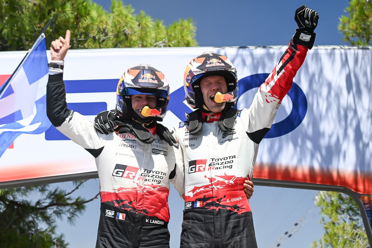 Rallye Akropolis: Ogier s Toyotou triumfoval ve vyčerpávajícím             řeckém eposu