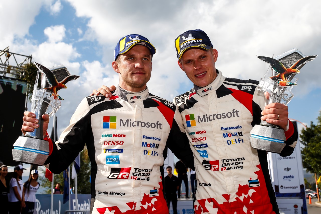 Ott Tänak s TOYOTA GAZOO Racing triumfoval v Argentíne